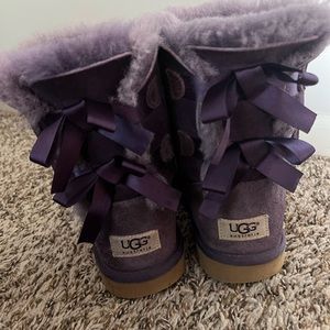 Purple Snow Uggs, women’s.